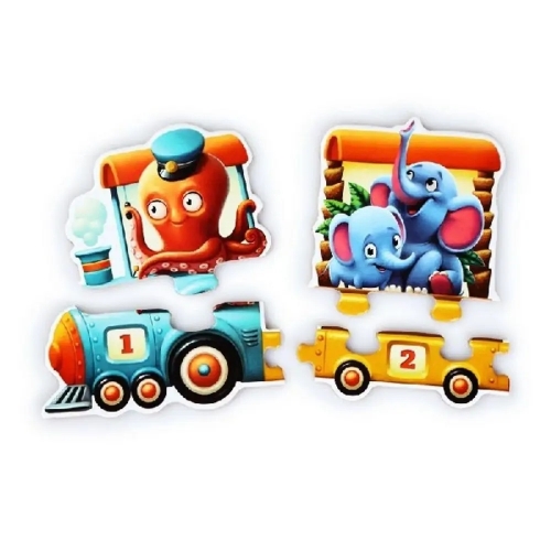 Puzzle Pociąg Układanka
