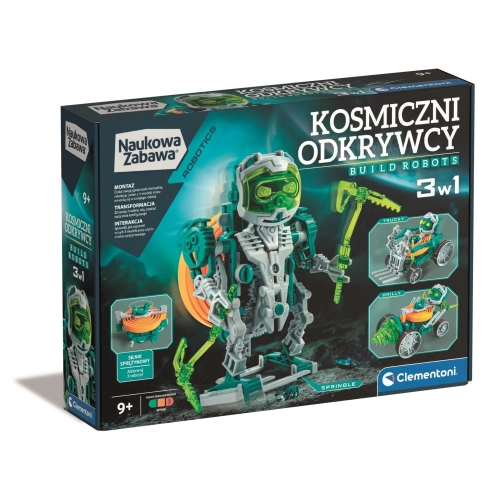 Clementoni Naukowa zabawa. Kosmiczni odkrywcy 50873