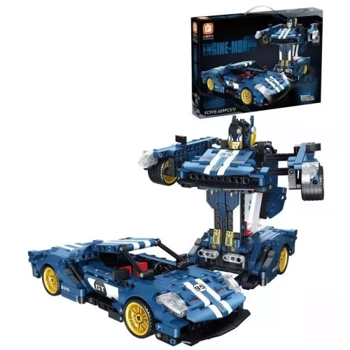 Klocki konstrukcyjne 2w1 Auto Robot Transformer 609 el. 7221284