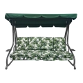 Huśtawka Ogrodowa Leżanka regulowany daszek Liście Monstery 8078