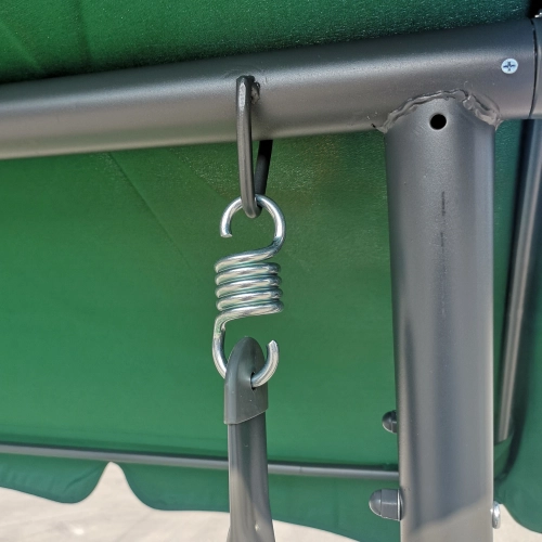 Huśtawka Ogrodowa Leżanka regulowany daszek Liście Monstery 8078