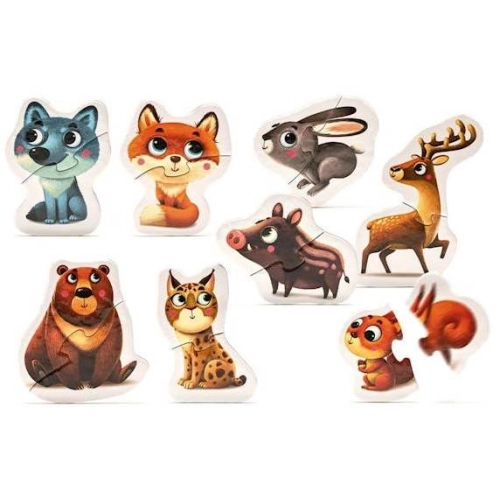 Zestaw Puzzli Zwierzęta Górskie