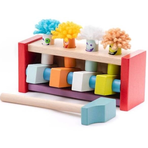 Skaczące Klauny Drewniana Gra Edukacyjna