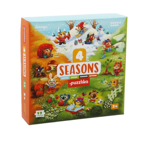 Puzzle Puzzlika 4 Pory Roku