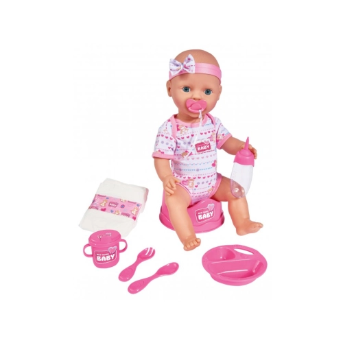 Lalka Bobas z Akcesoriami New Born Baby Simba 0055