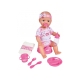 Lalka Bobas z Akcesoriami New Born Baby Simba 0055
