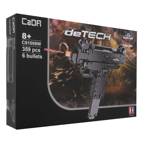 Zestaw 359 Klocków Konstrukcyjnych Karabin Micro UZI CaDA