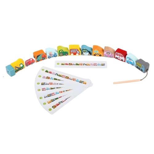 Samochodziki drewniane