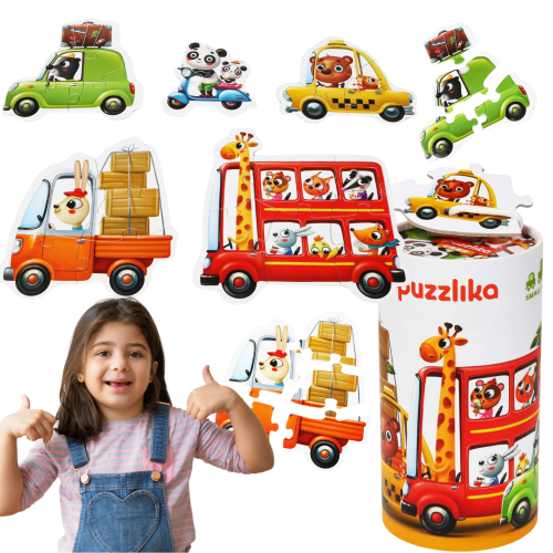 Puzzle Samochody 20 elementów