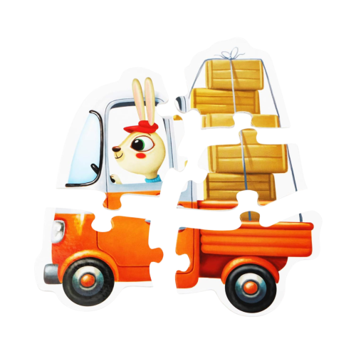 Puzzle Samochody 20 elementów