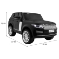 Range Rover HSE 2-osobowe Autko dla dzieci Czarny DK-RR999.CZ