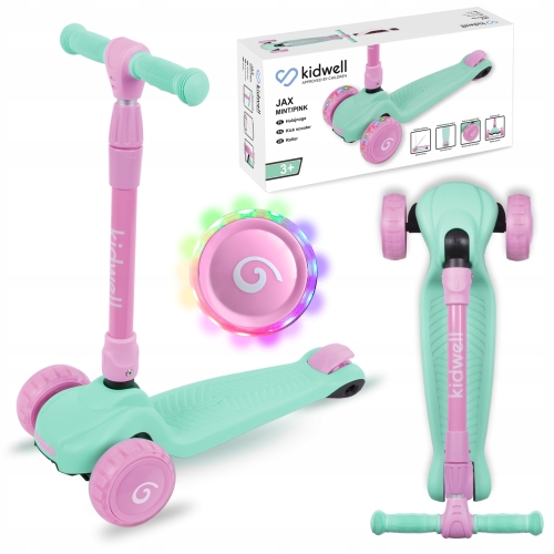 ulajnoga Balansowa Trójkołowa Jax Mint/Pink 50kg