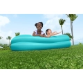 Dmuchany Basen dla rodziny 218x218x48 BESTWAY + Pływający Stolik Wyspa na napoje