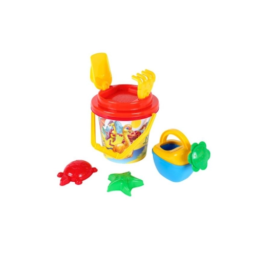 Zestaw do piasku wiaderko sitko foremki Technok 0106
