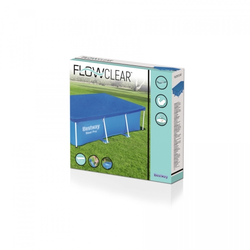 POKRYWA BESTWAY na basen stelażowy 259/170/61cm 58105