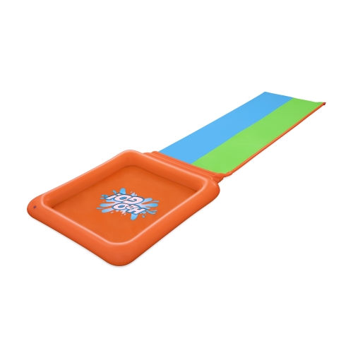 Podwójny Ślizg wodny BESTWAY Tor 531cm Brodzik 129l NatryskPodwójny Ślizg wodny BESTWAY Tor 531cm Brodzik 129l Natrysk