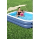 Rodzinny Basen dmuchany 254x178x140cm BESTWAY Ochrona UV + Ruchomy Daszek