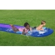 Podwójny Ślizg wodny BESTWAY Tor 488cm 2 dmuchane poduszki Natrysk Mini Brodzik
