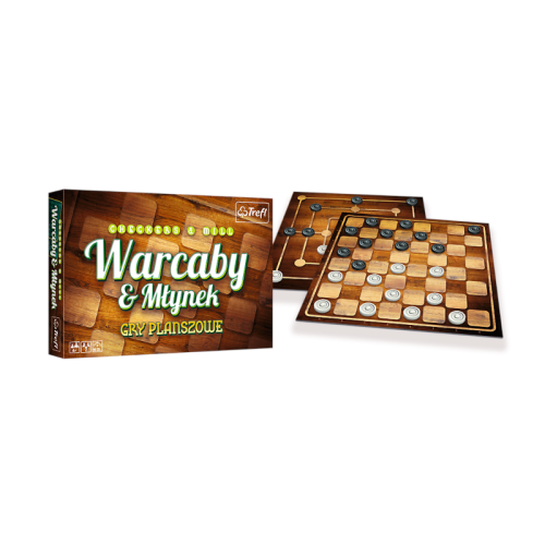 Warcaby i młynek trefl