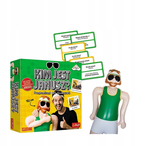 Gra planszowa Kim jest Janusz Trefl