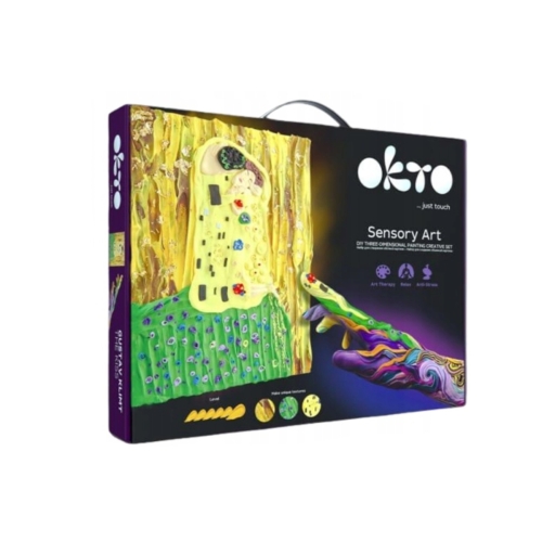 Zestaw kreatywny tworzenie arcydzieła dłonią