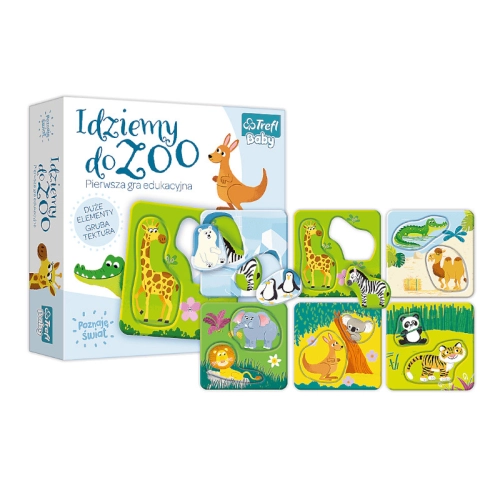 Układanka Edukacyjna Idziemy do ZOO