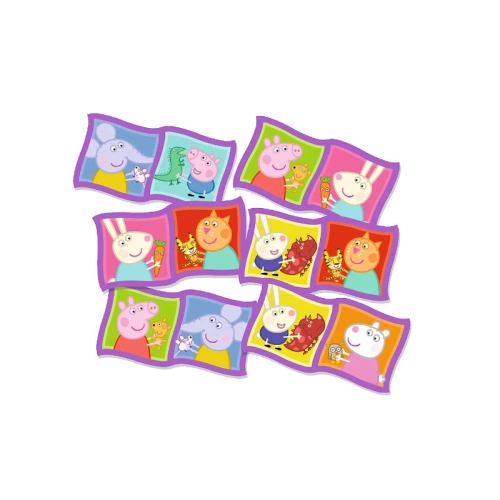 Domino obrazkowe Peppa