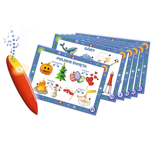 Gra edukacyjna Polska Magiczny ołówek 02114