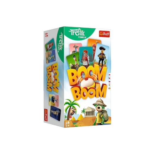 Gra Planszowa Boom Boom Rodzina Treflików Trefl 02122