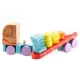 Drewniana Ciężarówka z Klockami
