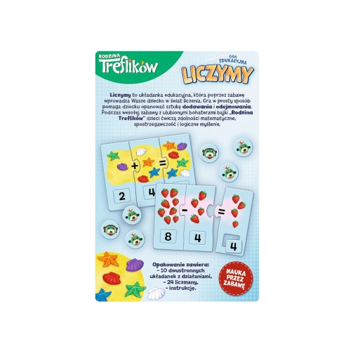 Układanka Liczymy Rodzina Treflików Trefl 02257
