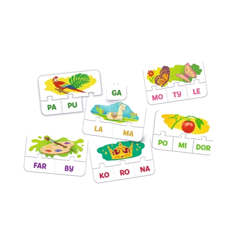 Układanka Sylaby Rodzina Treflików Trefl 02258