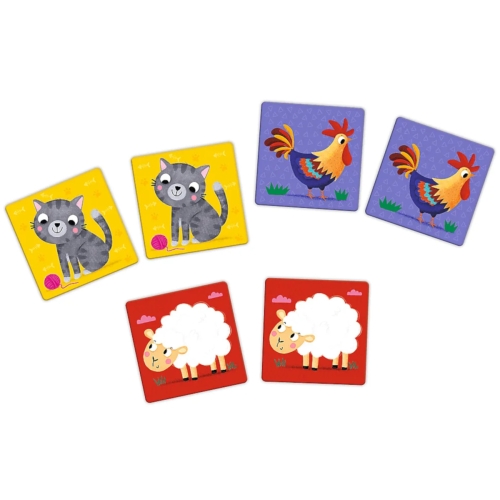 Gra - Memos MAXI Zwierzęta na farmie 02266