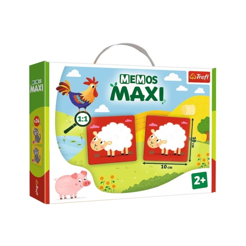 Gra - Memos MAXI Zwierzęta na farmie 02266