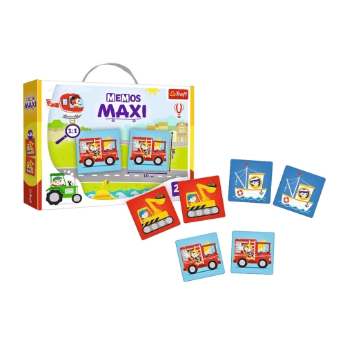 Gra - Memos MAXI Pojazdy 02267