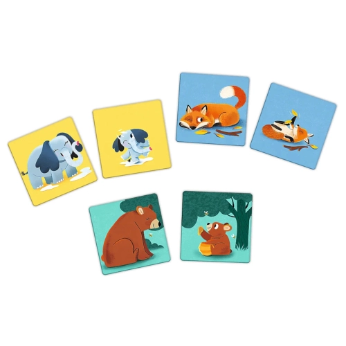 Gra - Memos MAXI Zwierzęta i ich dzieci 02268