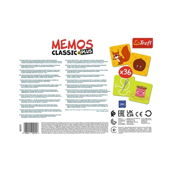 Gra - Memos Classic & plus Logika 02272