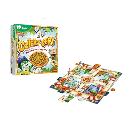 Gra Planszowa Cztery Sery