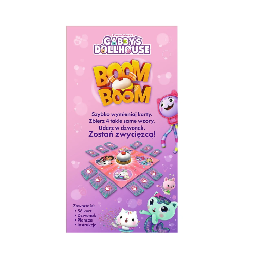Gra Planszowa Boom Boom Koci Daomek Gabi Trefl 02548