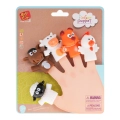 Zestaw 5 Gumowych Pacynek na palce FarmaZestaw 5 Gumowych Pacynek na palce Farma