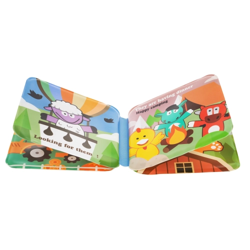 Zestaw 5 Gumowych Pacynek na palce + Książeczka Farma