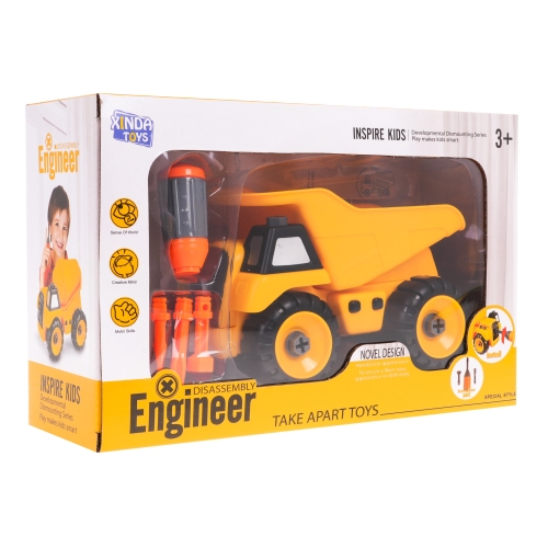 Wywrotka do Skręcania dla dzieci + Śrubokręt