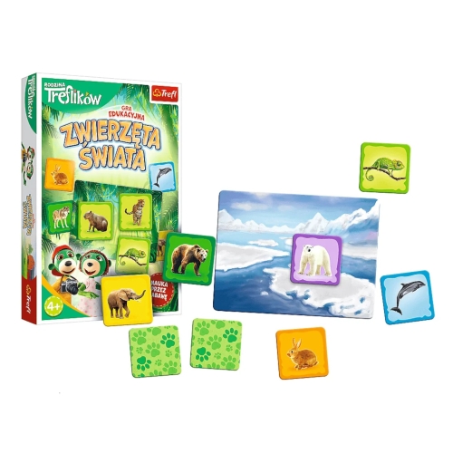 Gra Edukacyjna Zwierzęta Świata