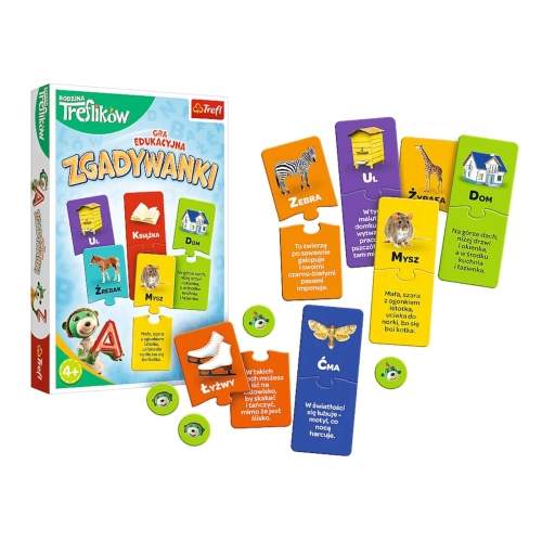 Gra Edukacyjna Zagadkowy Alfabet