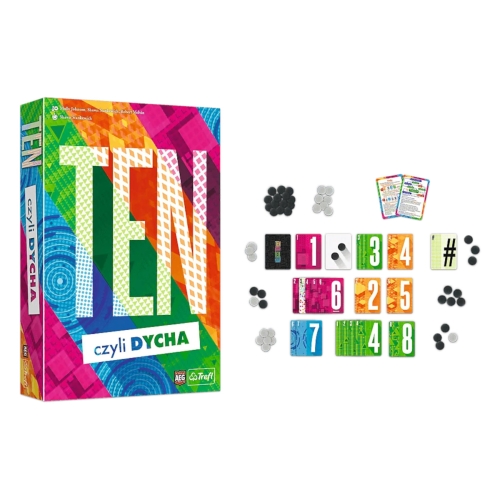 Gra rodzinna TEN, czyli dycha LICYTACJE Trefl 02355