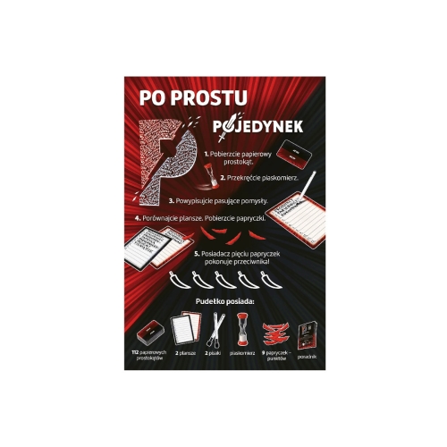 Gra towarzyska Poprostu P Pojedynek Trefl 02389