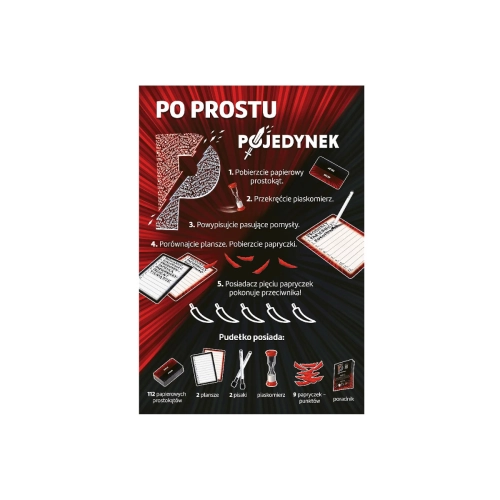 Gra towarzyska Poprostu P Pojedynek Trefl 02389