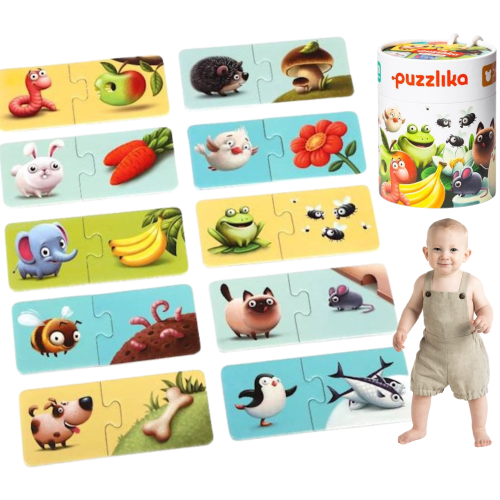 Puzzle Zestaw Moje Jedzenie