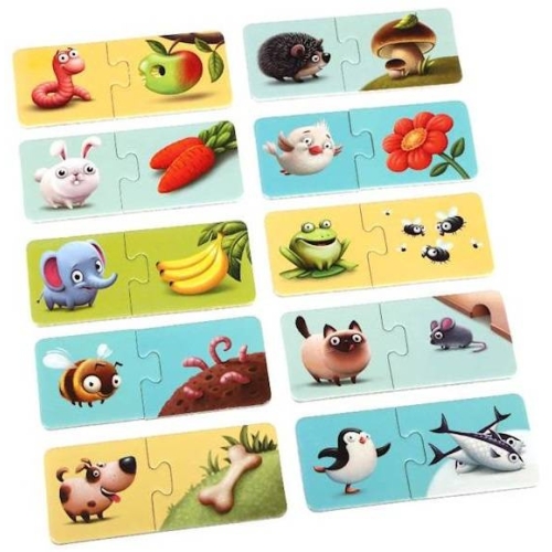 Puzzle Zestaw Moje Jedzenie