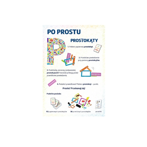 Gra towarzyska Po prostu P Prostokąty Trefl 02437
